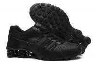 boutique chaussures nike shox current zoon sport all noir